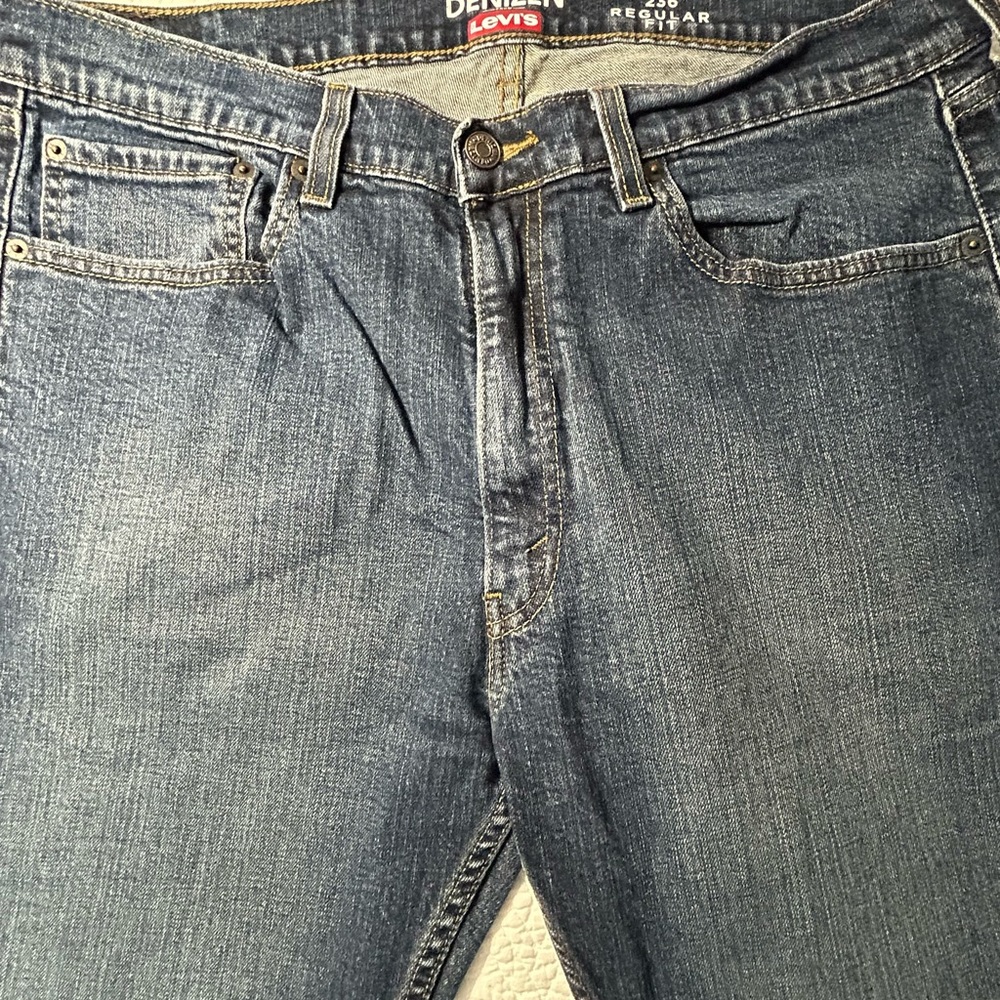 Denizens from‎ Levi’s men’s size 36/32 straight leg denim jeans - Picture 3 of 10